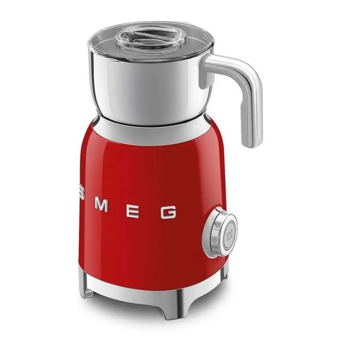 Spieniacz do mleka Czerwony Smeg (MFF11RDEU)