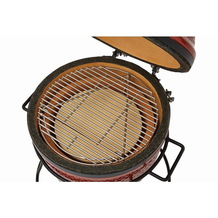 Grill ceramiczny węglowy Kamado Joe – Joe Jr. 34 cm deflektor ciepła