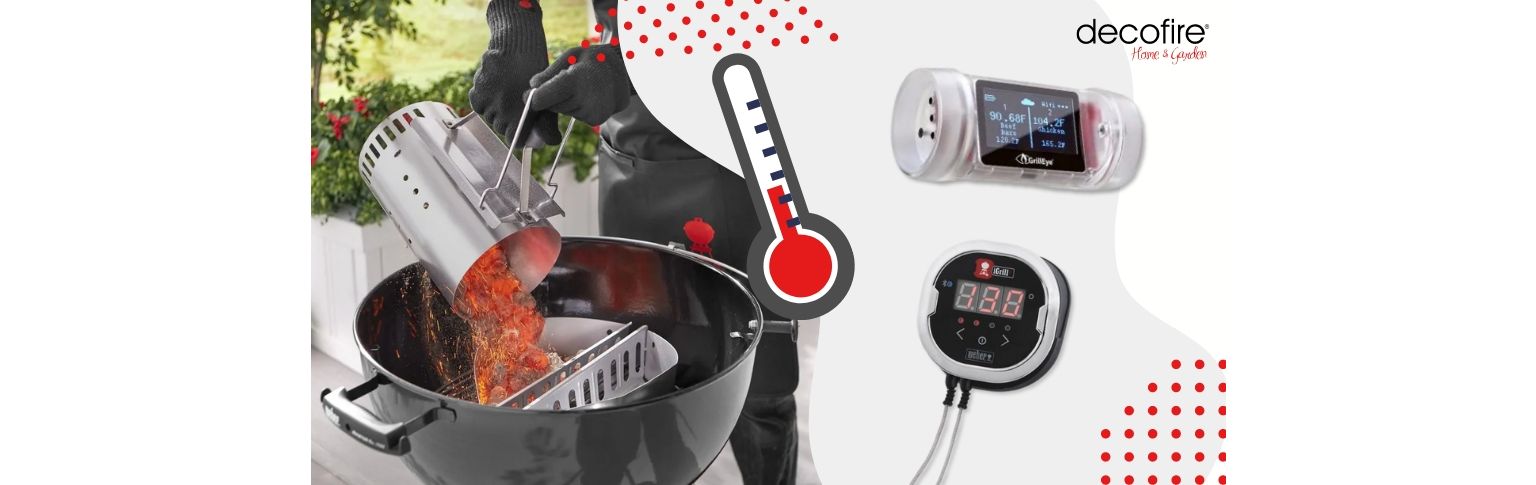 Kontrola temperatury na grillu węglowym