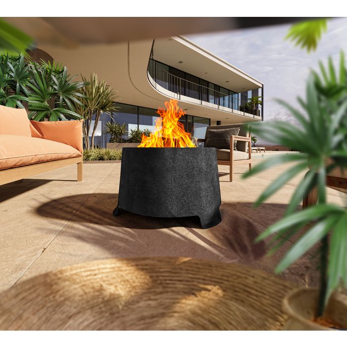 Palenisko ogrodowe bezdymne Firefly Black Infire