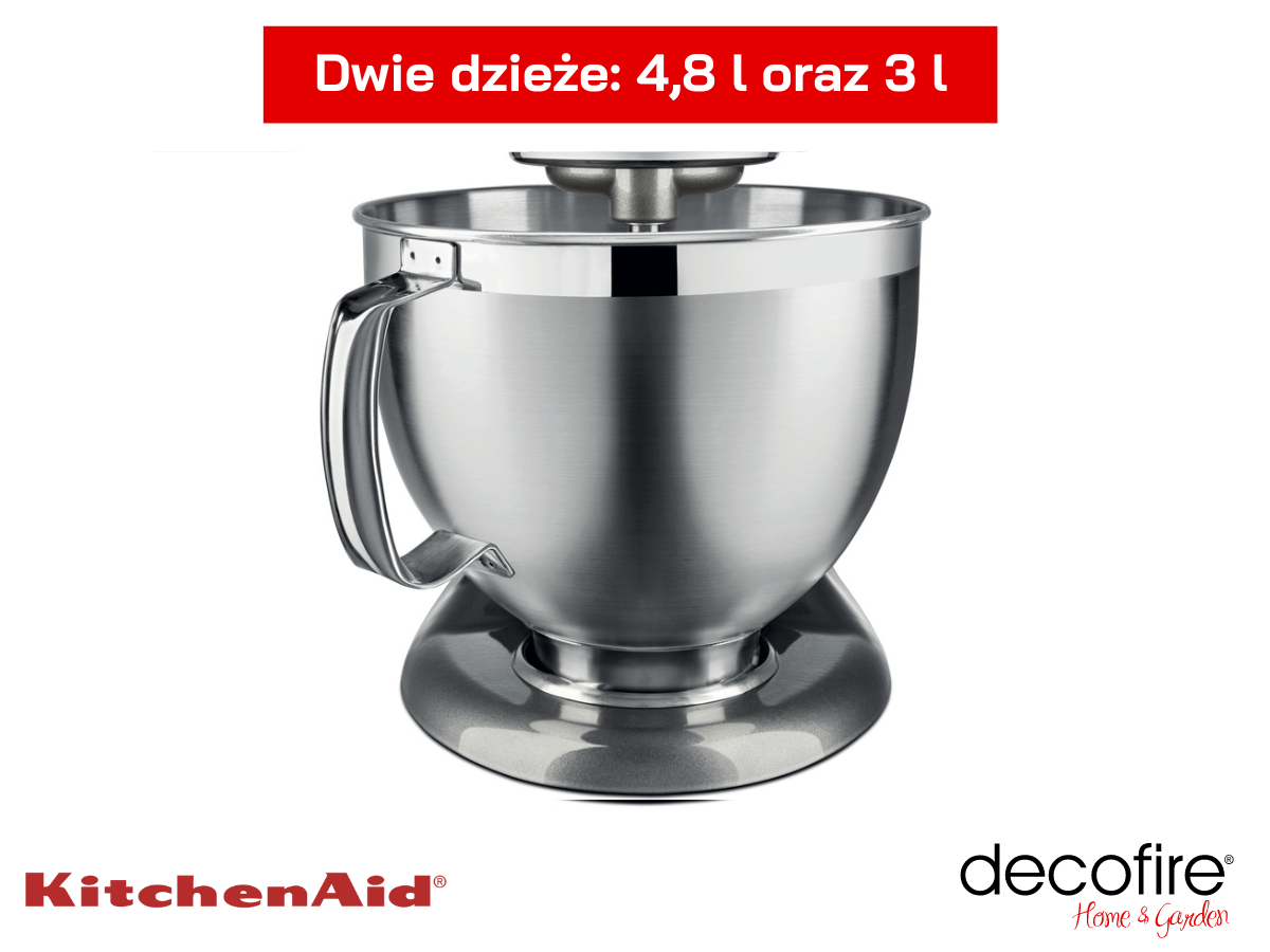 Dzieże o pojemności 4,8 l oraz 3 l