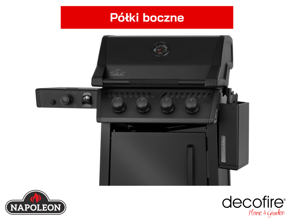 Grill gazowy Napoleon Phantom Freestyle PRO 425 – półki boczne