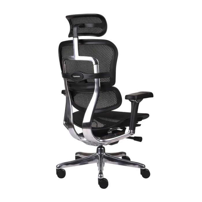 Grospol Fotel biurowy Ergohuman 2 Luxury BS Grey