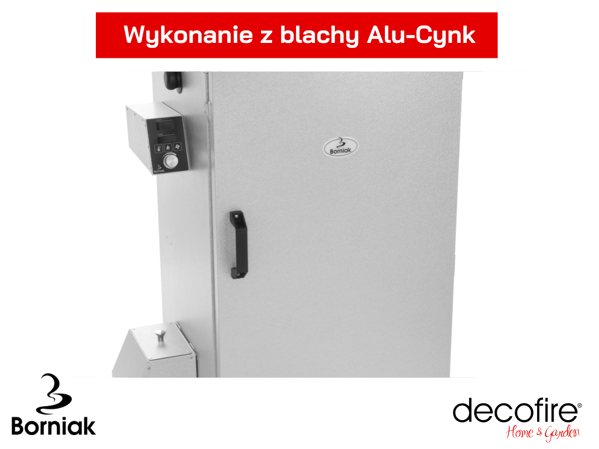 Wykonanie z blachy Alu-Cynk i stali nierdzewnej