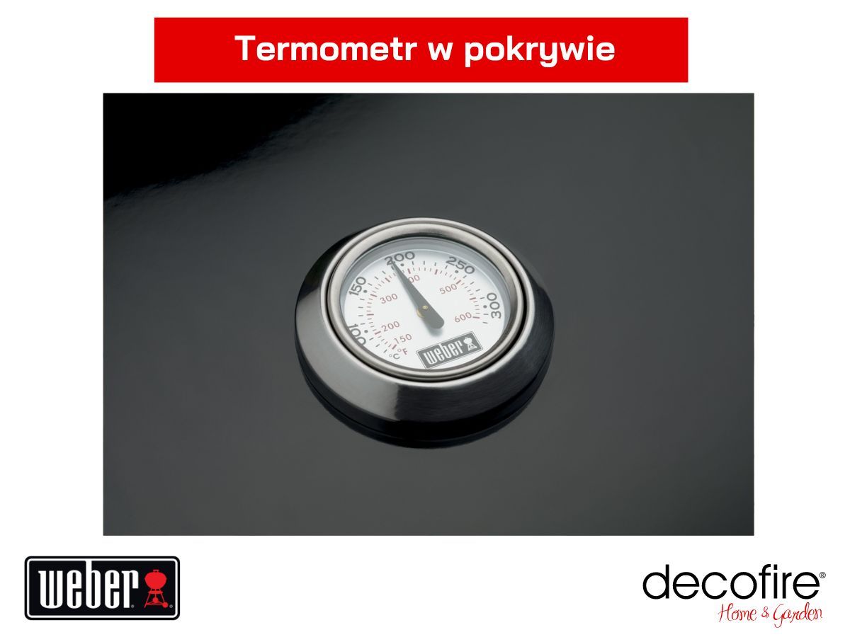 Grill węglowy Master-Touch GBS SE E-5755 - termometr w pokrywie