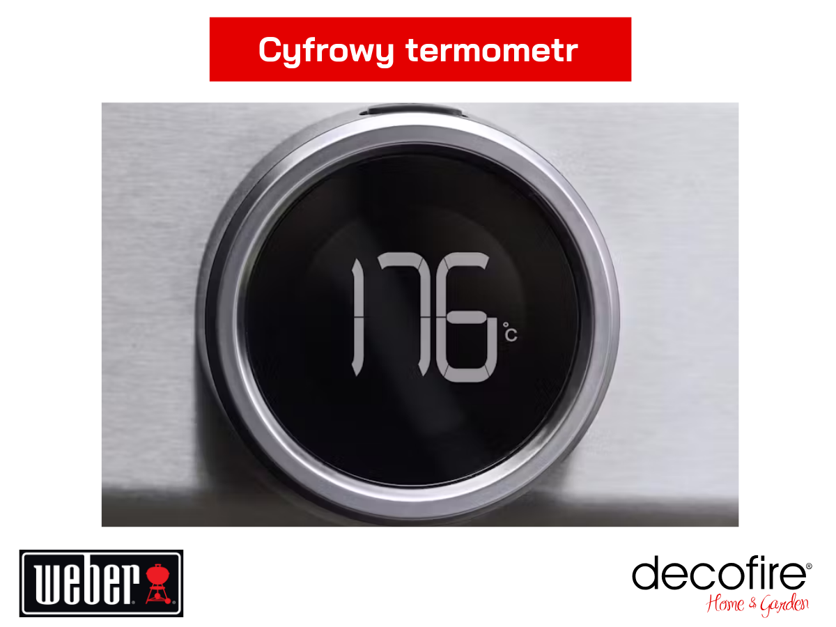 Grill gazowy Weber Spirit EP-435 – cyfrowy termometr