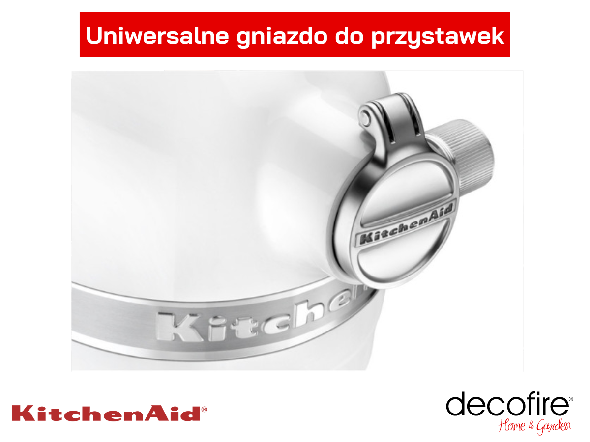Uniwersalne gniazdo na dodatkowe przystawki