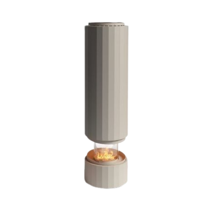 Biokominek automatyczny Pillar Silk Grey Planika