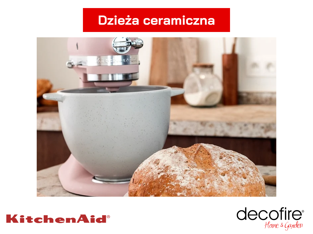 Dzieża do pieczenia z pokrywą 4,7 l Artisan 5 KitcthenAid z powłoką tytanową