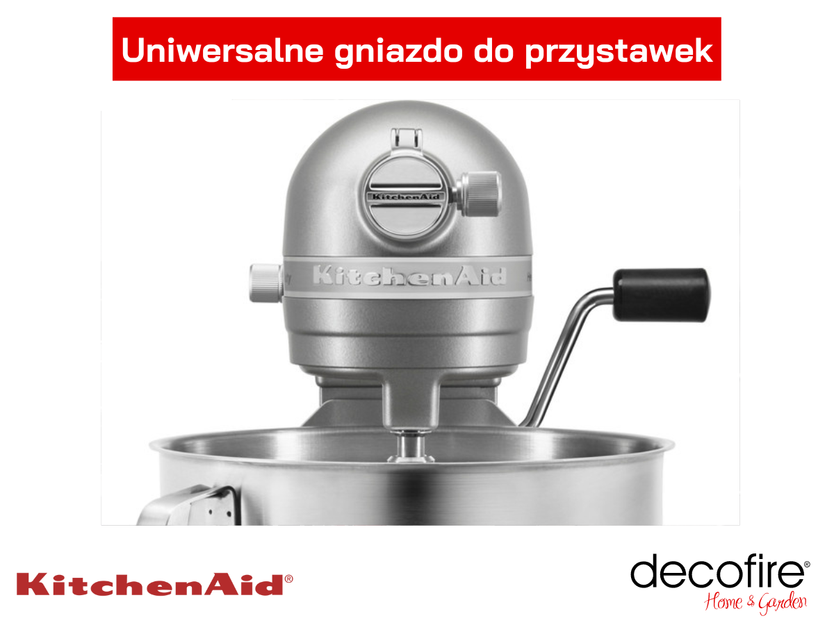 Uniwersalne gniazdo do przystawek w mikserze Heavy Duty 7 Silver KitchenAid