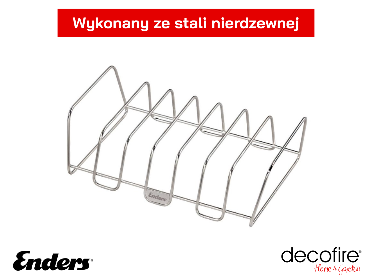 Wykonany ze stali nierdzewnej 