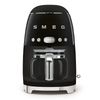 Ekspres przelewowy 50's style Czarny Smeg (DCF02BLEU)