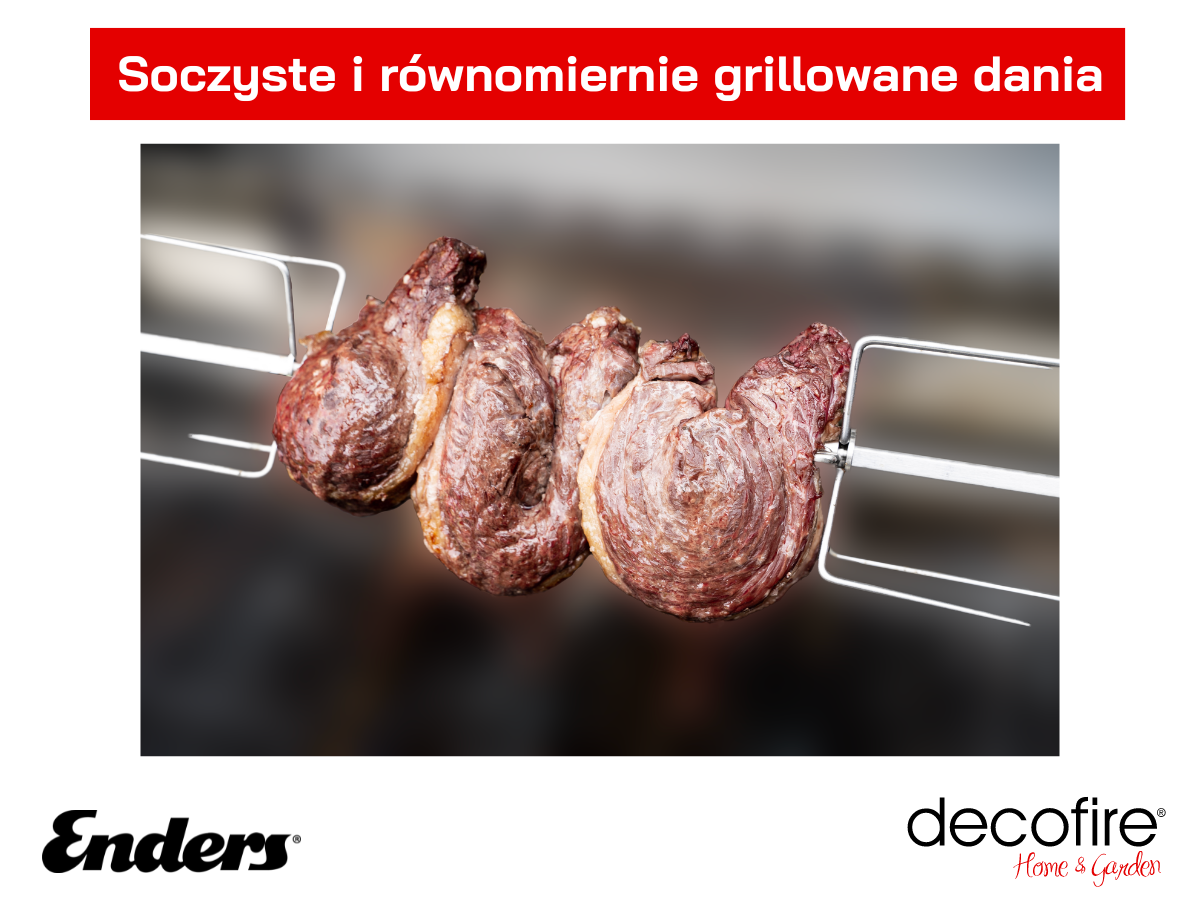 Soczyste i równomiernie grillowane dania