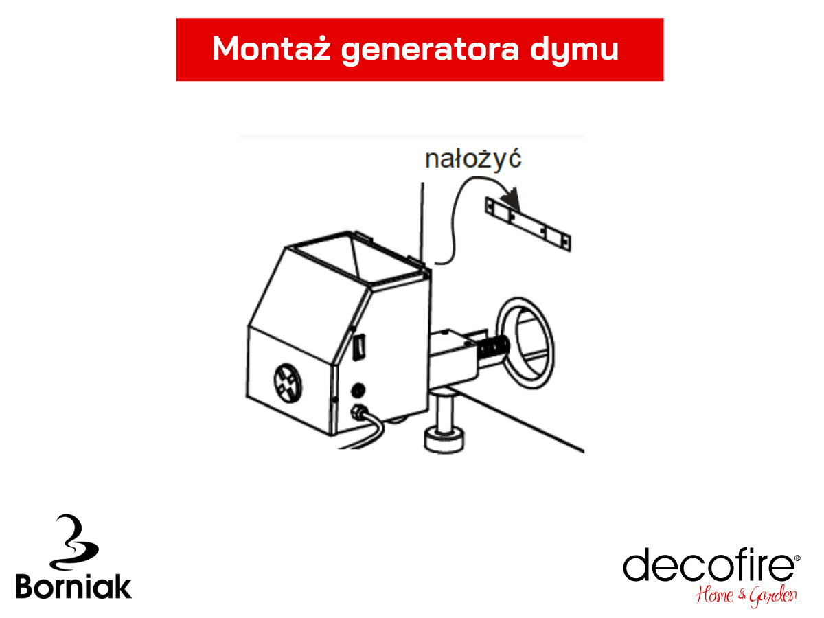 Montaż generatora dymu