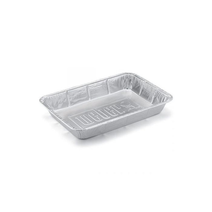 Aluminiowe tacki ociekowe, duże Weber 10 szt. (6416)