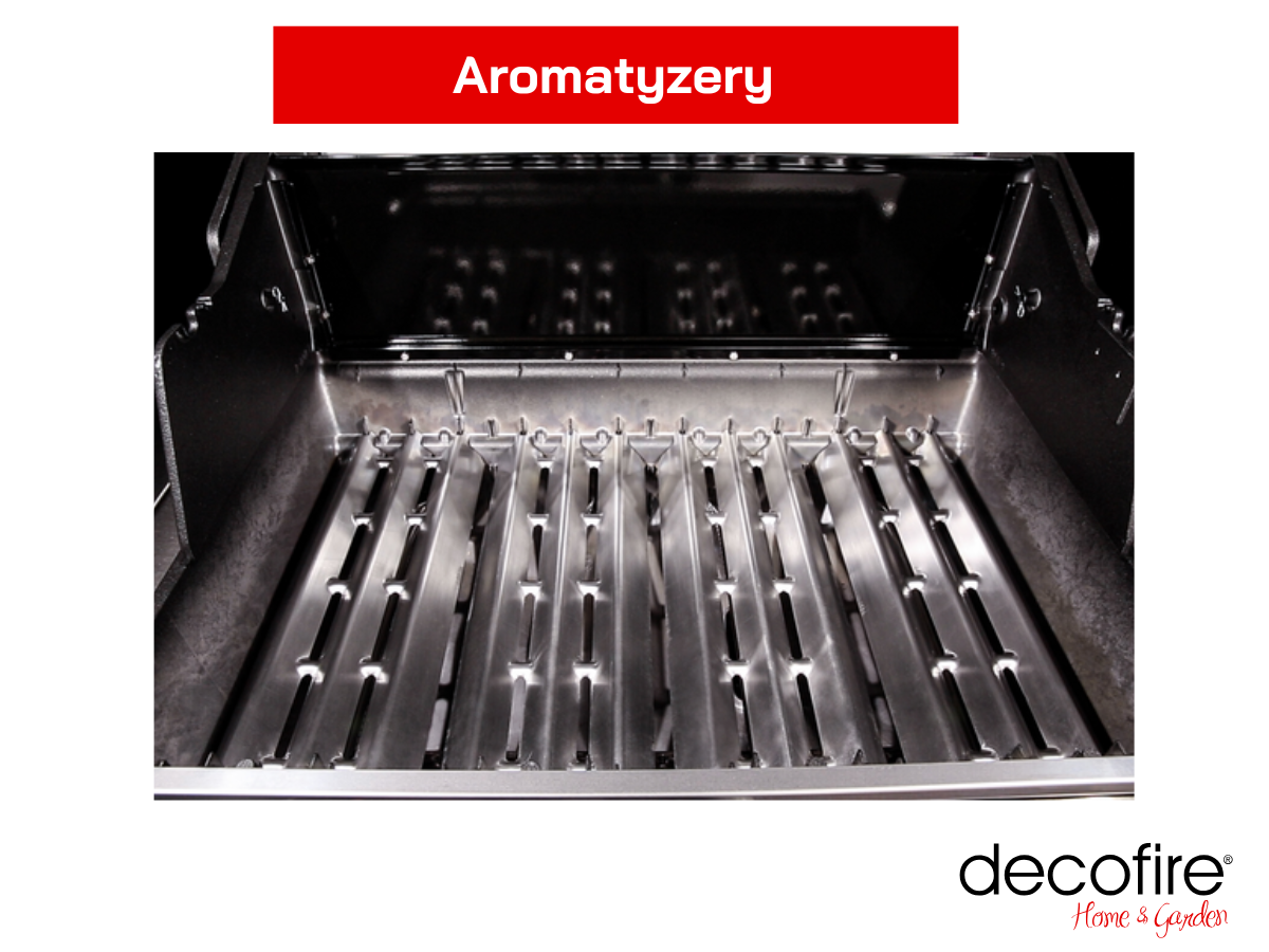 Aromatyzery w grillu gazowym