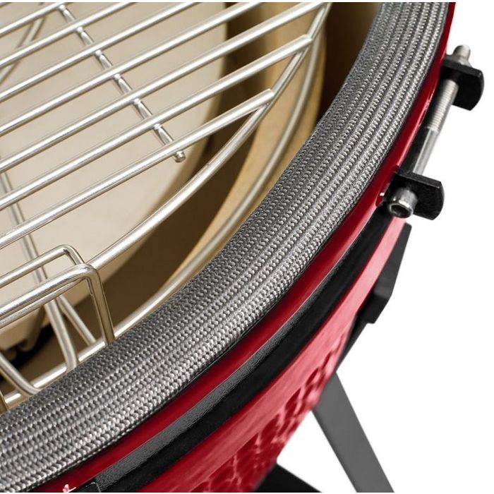 Grill ceramiczny węglowy Kamado Bono Media 20" 52 cm red (TQ0020RED)
