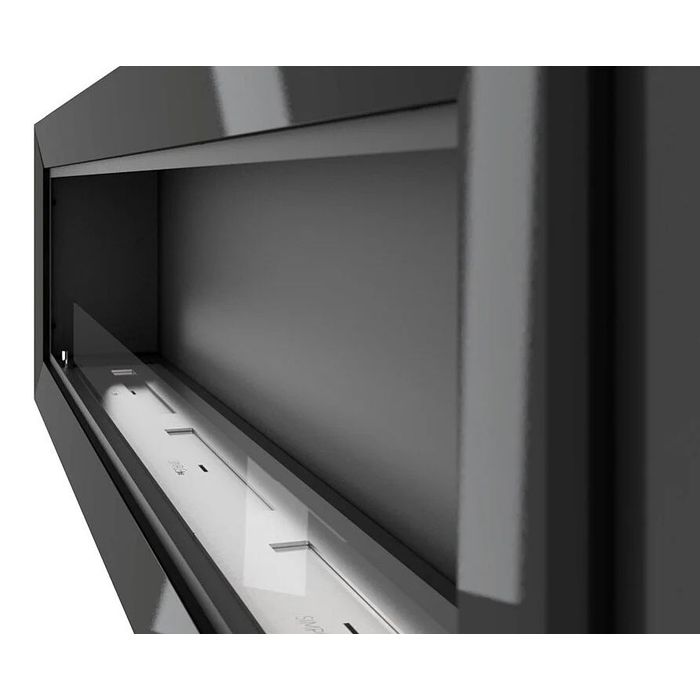Biokominek wiszący Simple Fire FRAME 1800 czarny mat
