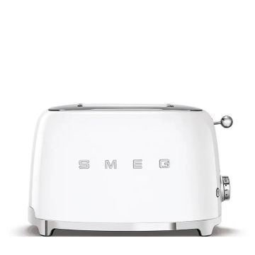 Toster na 2 kromki Smeg Biały (TSF01WHEU)