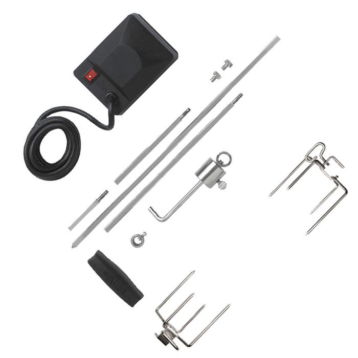Grill gazowy Napoleon Rogue 425 z palnikiem bocznym i tylnym + rożen, black 