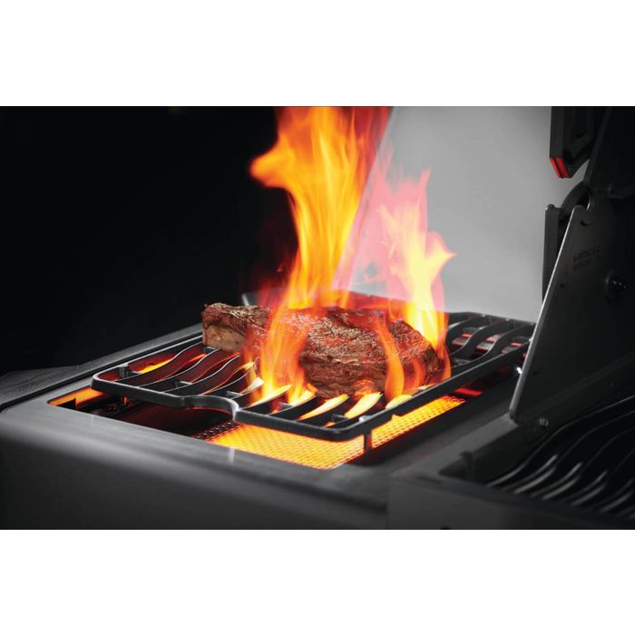 Grill gazowy Napoleon Prestige 665 z tylnym i bocznym palnikiem na podczerwień Grey (P665RSIBPCH-PL)
