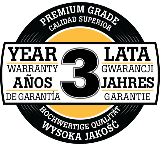 3 lata gwarancji