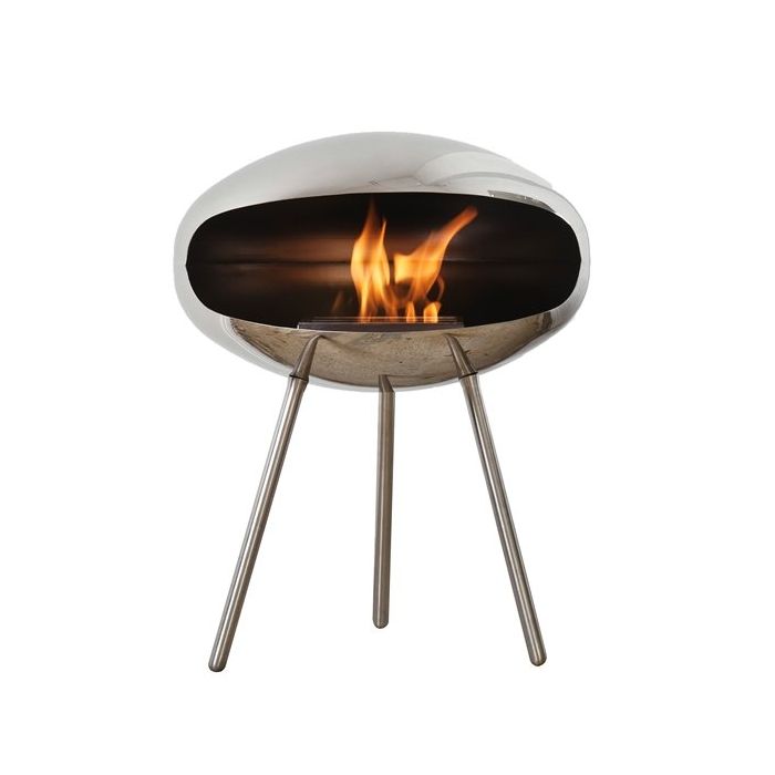 Biokominek Cocoon Terra Stainless Steel