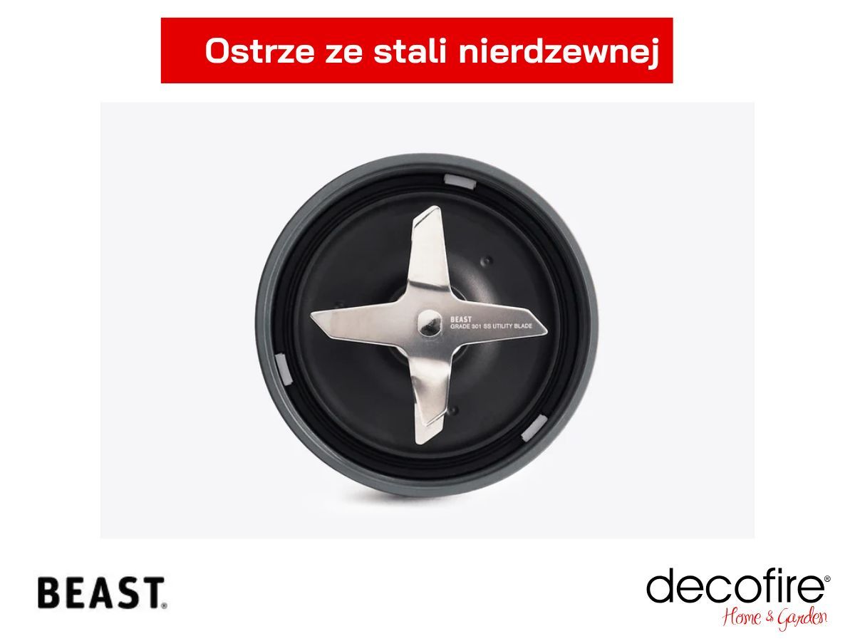 Solidne ostrze ze stali nierdzewnej