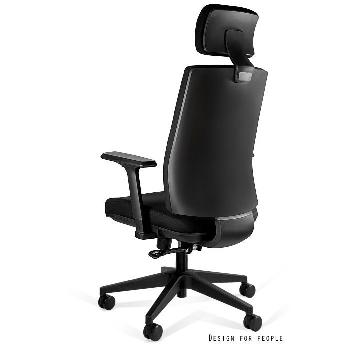 UNIQUE Fotel biurowy SHELL czarny (KB02-1H)