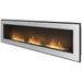 Biokominek wiszący Simple Fire FRAME 1800 biały 1800x490 mm