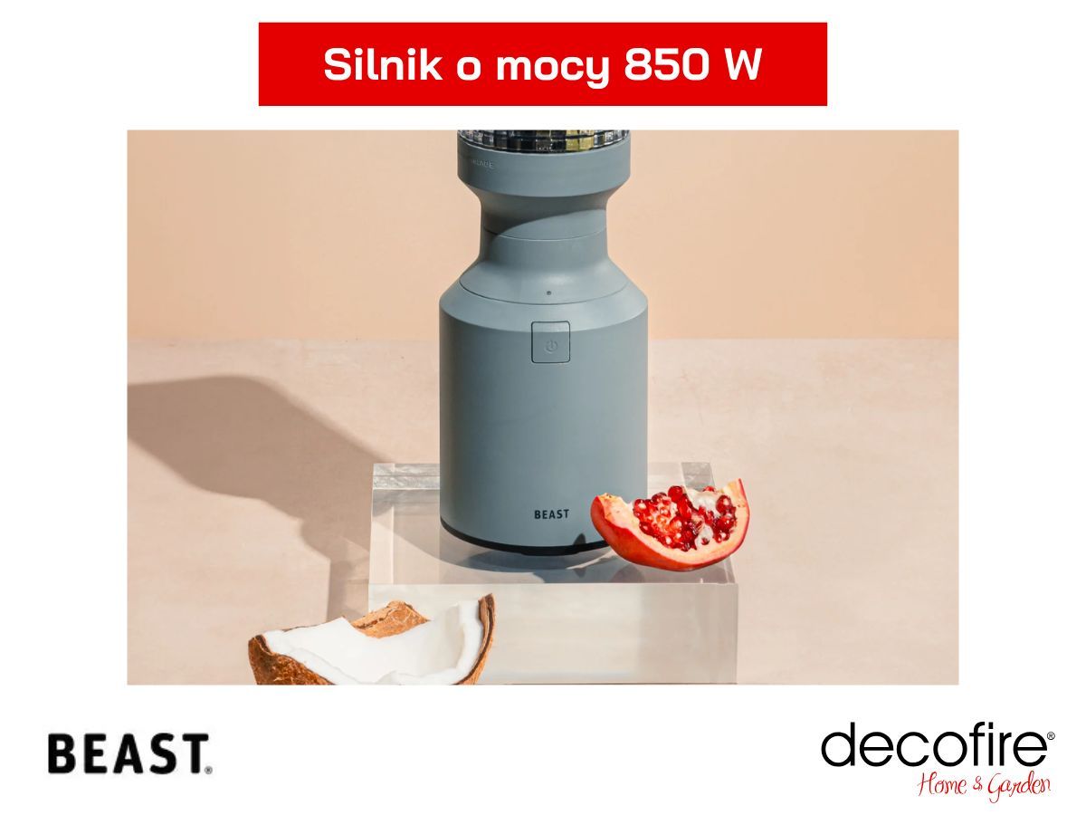 Wydajny silnik o mocy 850 W