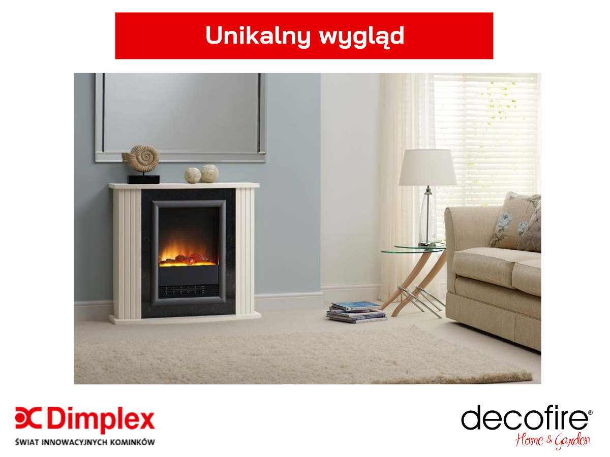 Dimplex kominek elektryczny Mozart biały