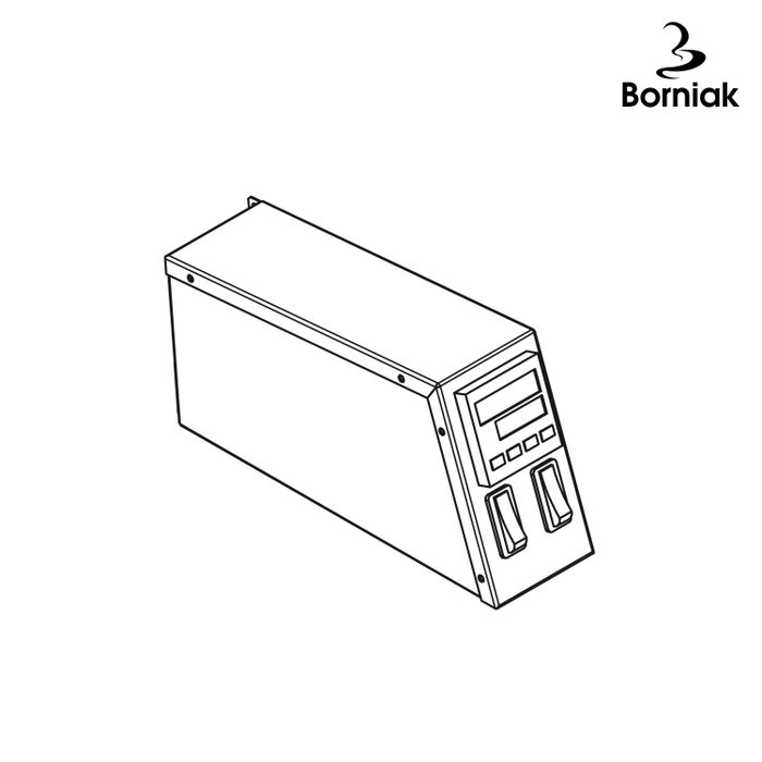 Panel cyfrowy Borniak (PEDS-120) INOX