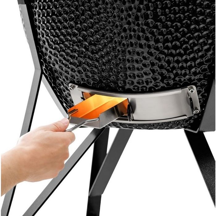 Grill ceramiczny węglowy Kamado Bono Limited 25" 64 cm black (TQ0025)