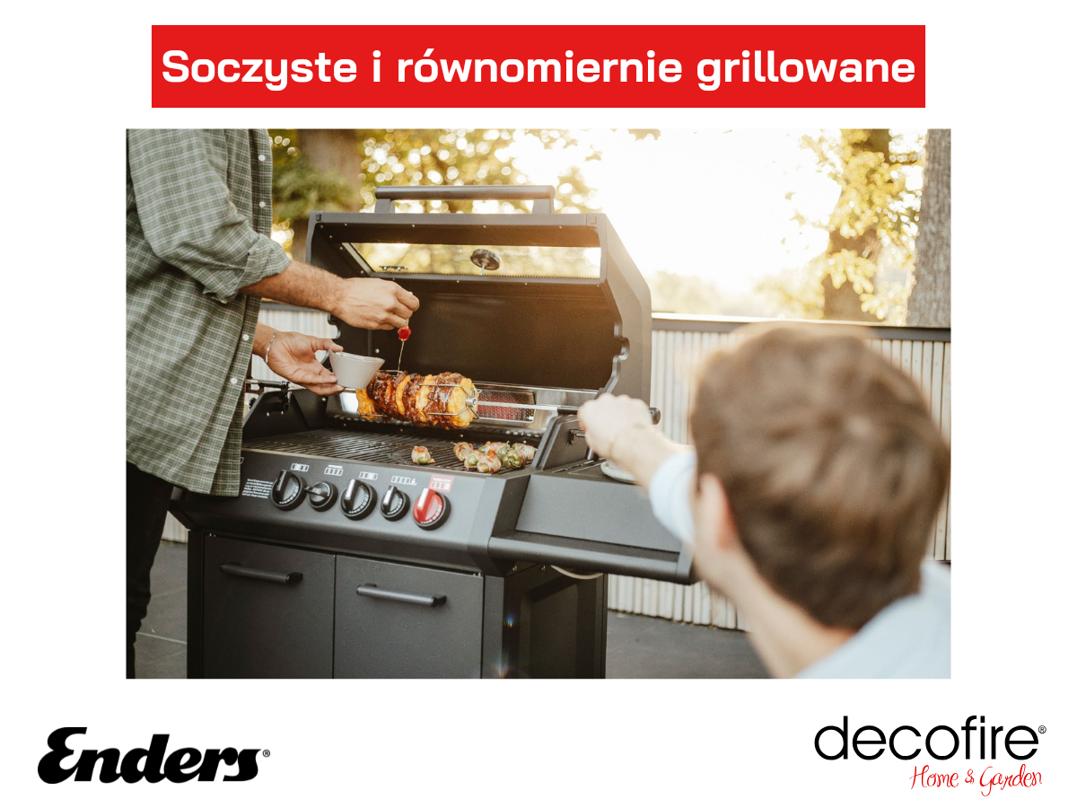 Soczyste i równomiernie grillowane dania