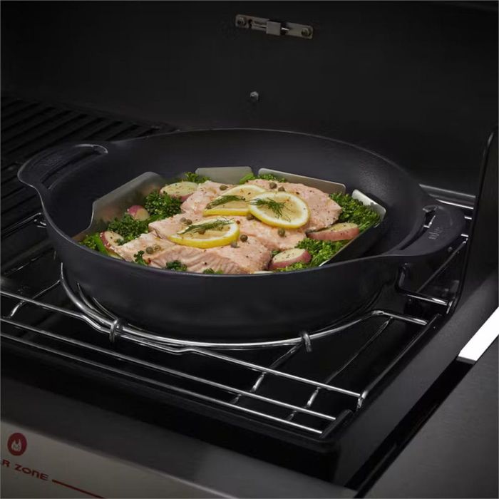 Wok i koszyk do gotowania na parze Weber CRAFTED (7607)