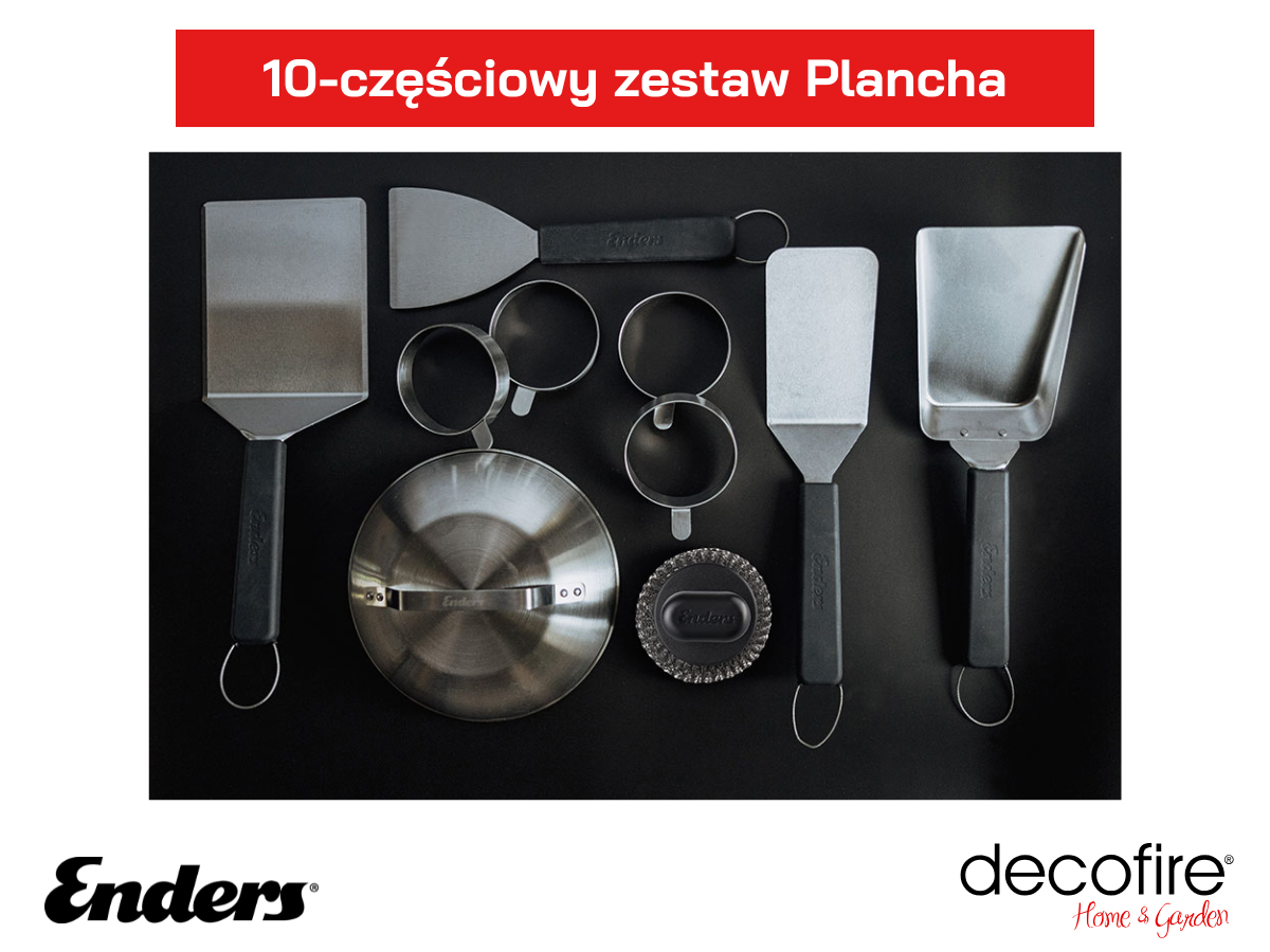 10-częściowy zestaw Plancha