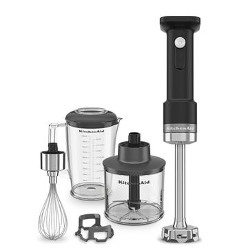 Blender ręczny z akcesoriami na akumulator KitchenAid Go (5KHBRV05BM)