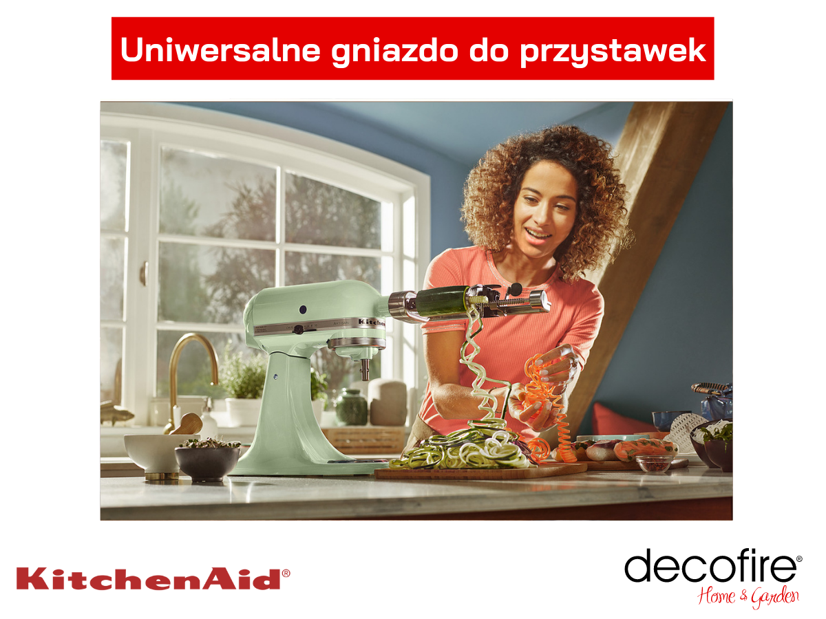 Uniwersalne gniazdo do przystanwek w mikserze Artisan 5 Pistachio KitchenAid
