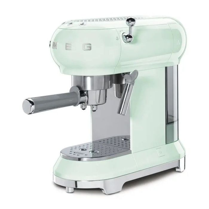 Ekspres kolbowy 50's style Pastelowa zieleń Smeg (ECF01PGEU)