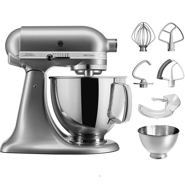 Mikser Artisan 5 Contour Silver 4,8 l KitchenAid (5KSM175PSECU) 