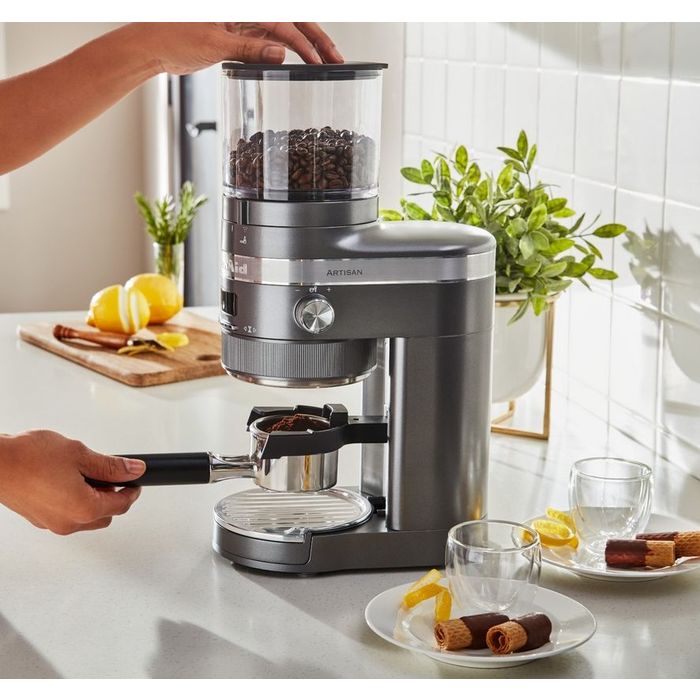 Młynek do kawy Artisan Medallion Silver KitchenAid (5KCG8433EMS)