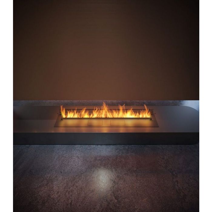 Biokominek do zabudowy Infire Etronic Burner 1200 montaż we wnęce