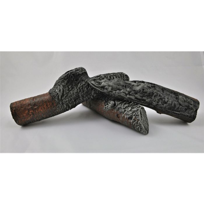 Polana ceramiczne brązowe opalane set 2 Akowood AKO 112  (ID-112)