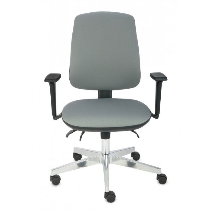 Fotel biurowy Grospol Starter 3D chrome tkanina Hygge - 8 kolorów