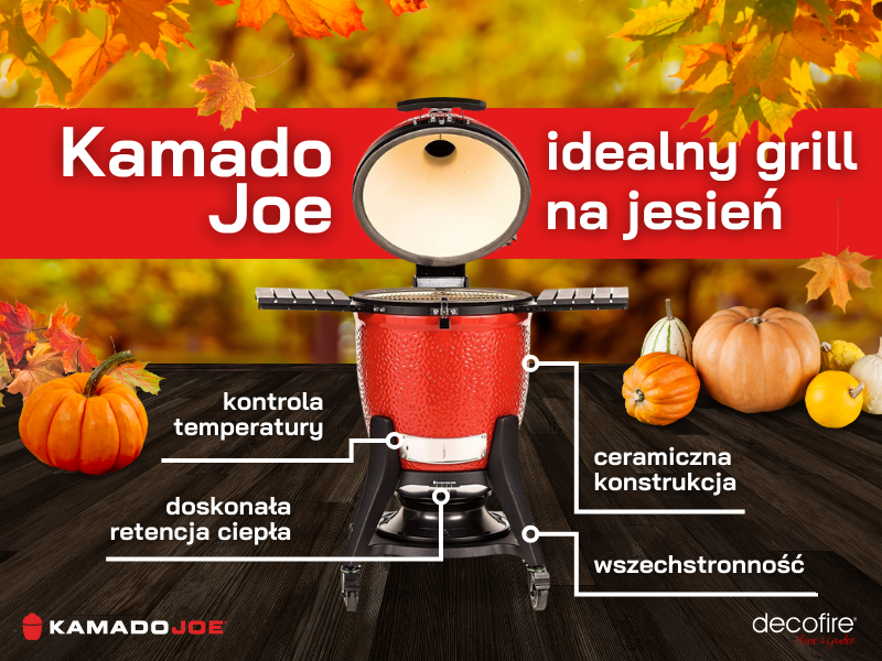 Kamado Joe – idealny grill na jesień