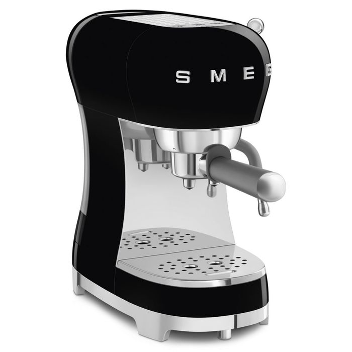 Ekspres kolbowy 50's style Czarny Smeg (ECF02BLEU)