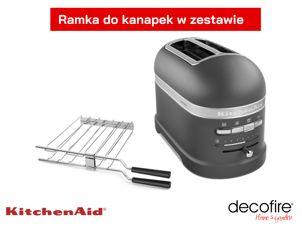 Ramka do kanapek w zestawie z tosterem 2  Artisan Imperial Grey KitchenAid