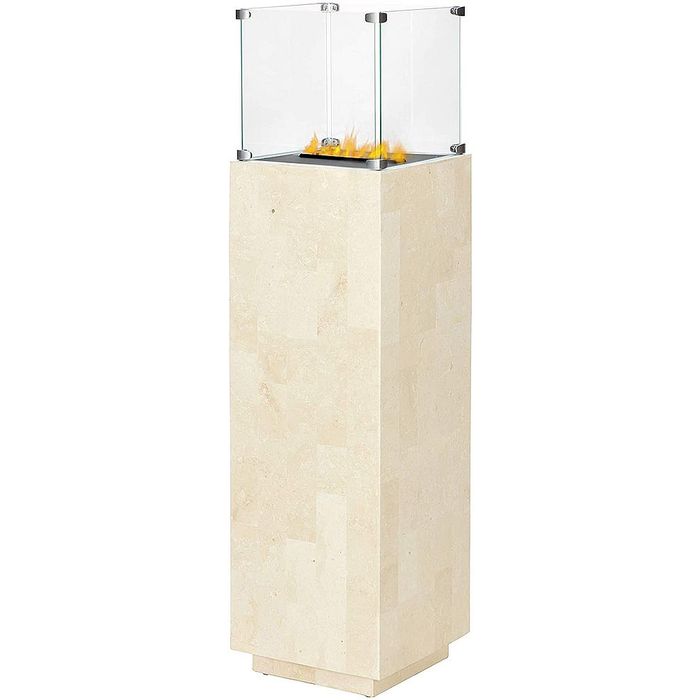 Dimplex kominek elektryczny 3D Isola Stone white