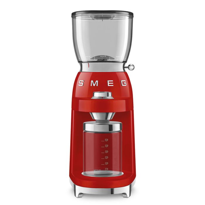 Elektryczny młynek do kawy 50's style Czerwony Smeg (CGF11RDEU)